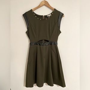 Cute Olive Green Dress